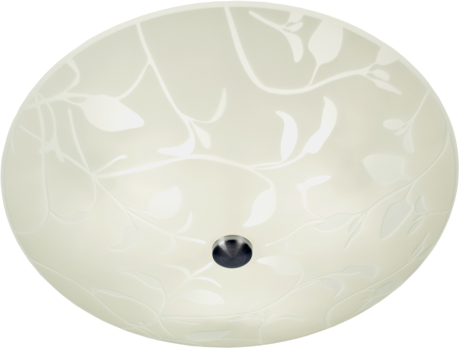 BLADVERK plafond 42cm vit/st�l