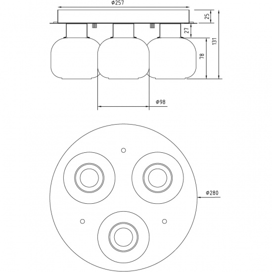 MESSINA plafond bad, matt m�ssing