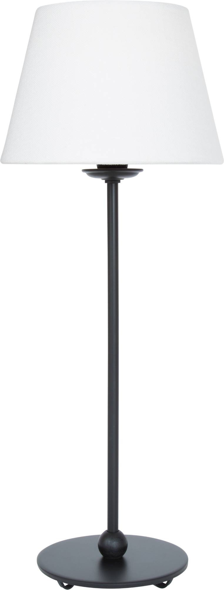 Bordslampa UNO SVART L�G UTAN SK�RM    