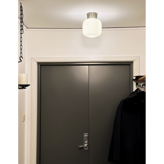 VANJA plafond, vit/st�l