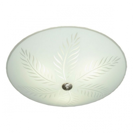 PALMBLAD plafond vit/st�l