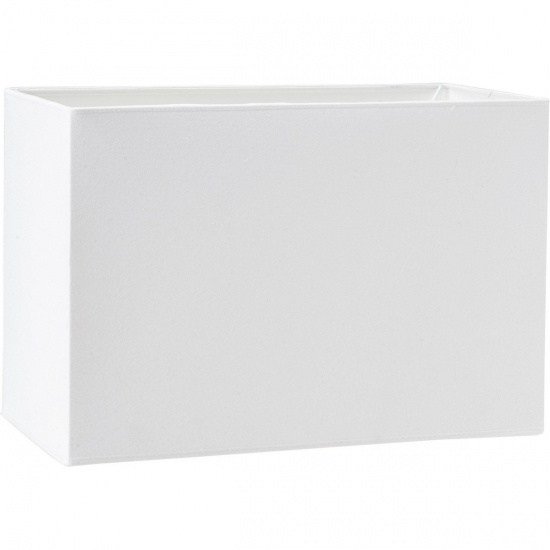 Rakel Lampsk�rm, Franza Vit 19cm