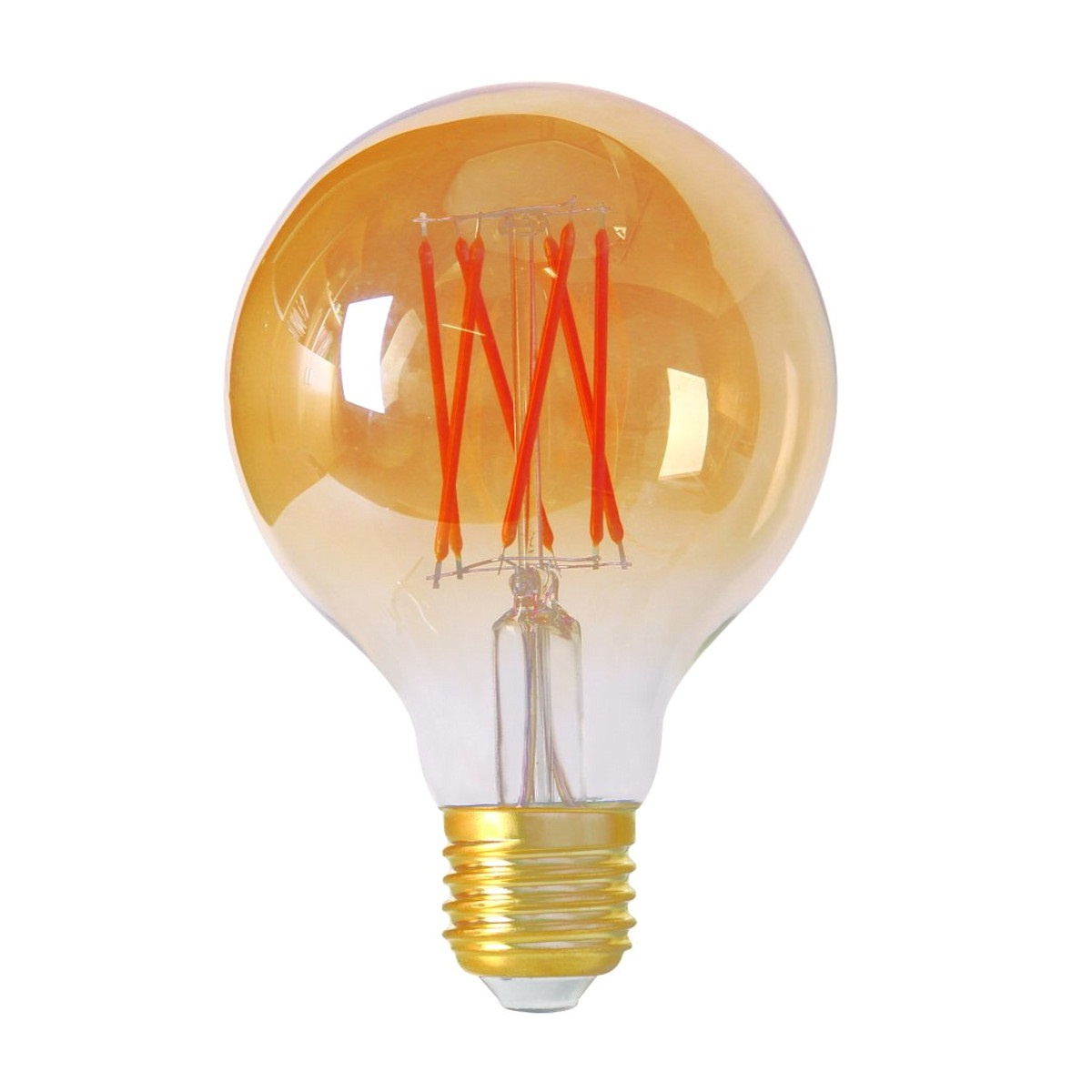 Elect LED Filament, Globe Gold 80mm