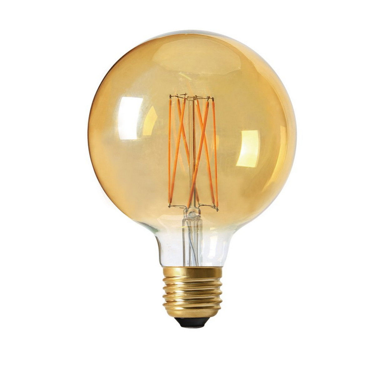 Elect LED Filament, Globe Gold 95mm