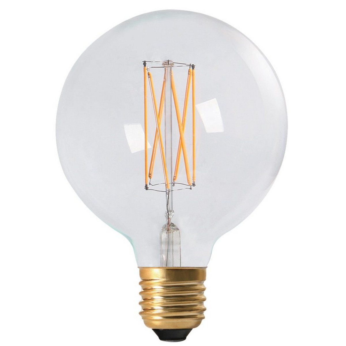 Elect LED Filament, Globe Clear 95mm