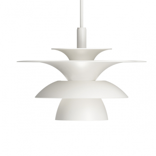 PICASSO Pendant, Flat White, 18cm