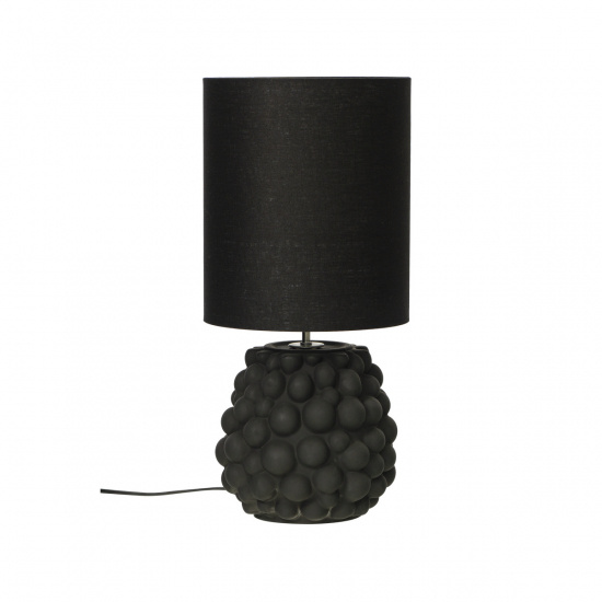 BUBBLES bordslampa, svart