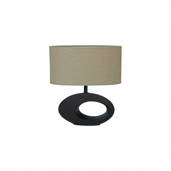 OLINA Bordlampa - Svart/Brun