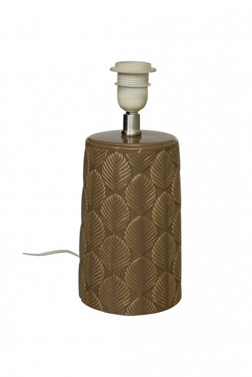 BODIL bordslampa, brun/beige