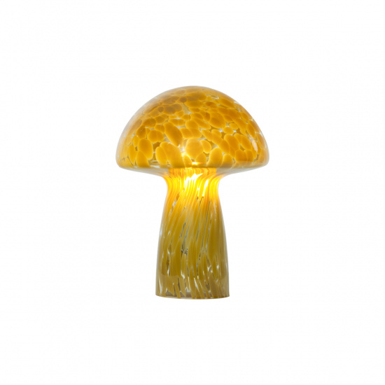 MUSHI Bordlampa liten - Beige - H�jd 21cm