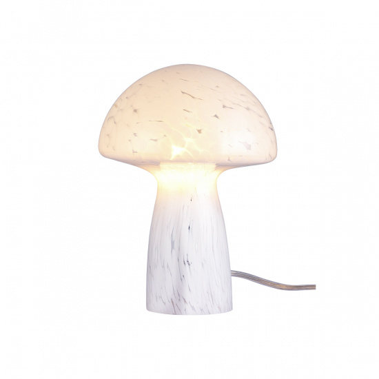 MUSHI bordslampa liten, vit