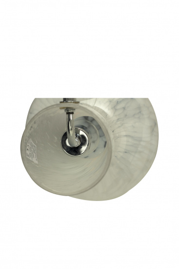 MUSHI bordslampa liten, vit