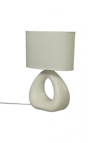 ELENI bordslampa, naturvit/naturvit