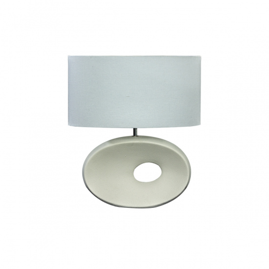 ELLIPSE Bordlampa - Beige/Naturvit