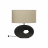 ELLIPSE bordslampa, svart/beige ELLIPSE bordslampa, svart/beige