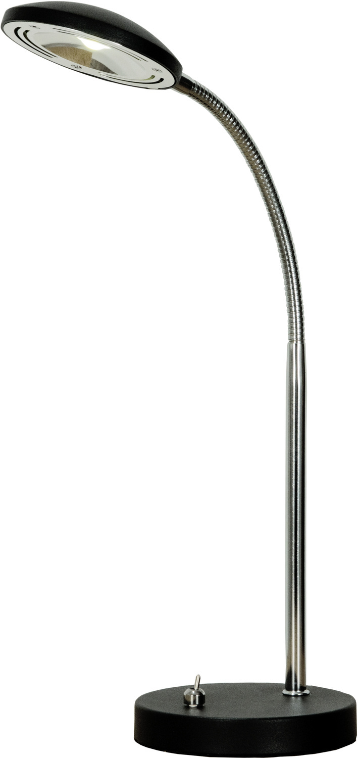 HERO bordlampa, svart/krom