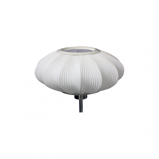 MAMSELL Bordlampa - Stor - Krom/Vit - H�jd 45cm