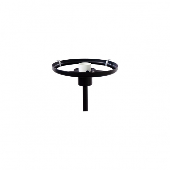 NEW AUGUST bordslampa stor, svart/vit