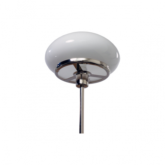NEW AUGUST bordslampa stor, silver/vit