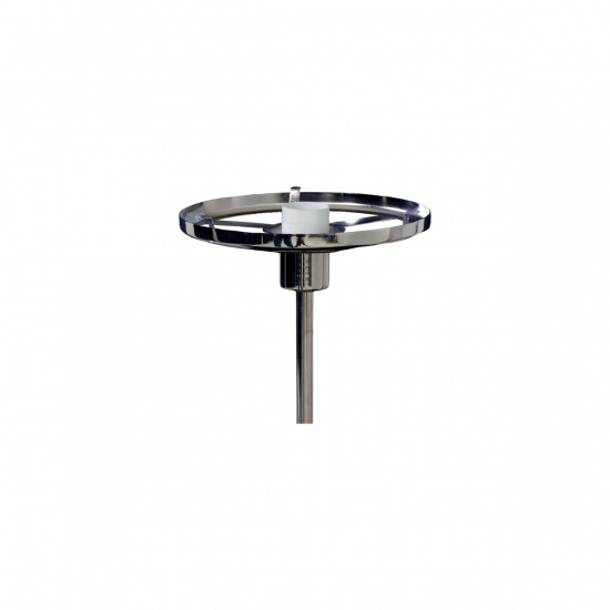 NEW AUGUST bordslampa stor, silver/vit