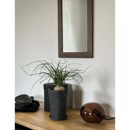 GLOBUS bordslampa 13cm, brun