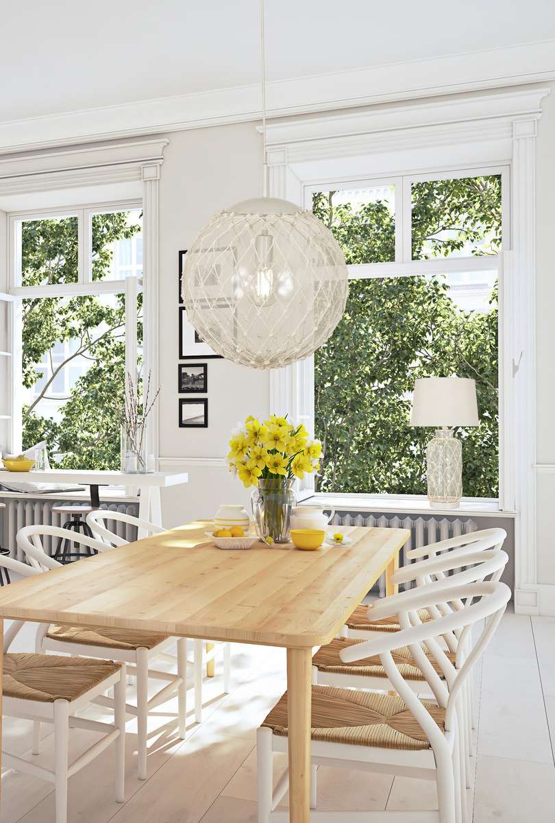 MARINE bordlampa, vit