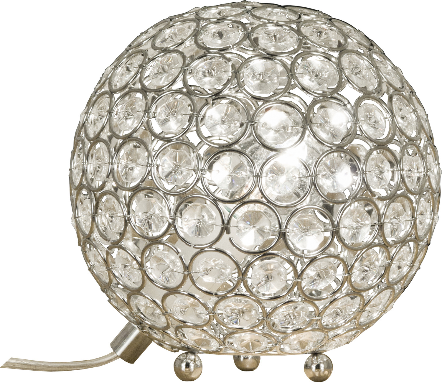 BLING bordlampa, 15cm, krom