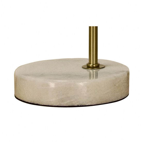 ORFEUS Bordlampa, Matt m�ssing/Marmor