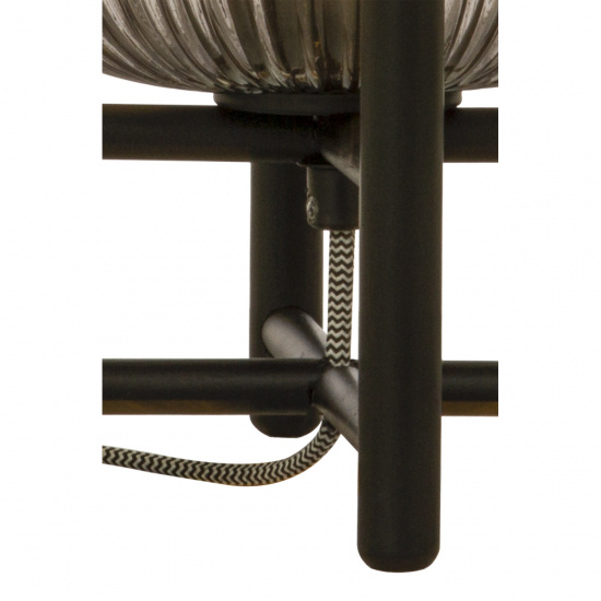 VINDA bordlampa liten, svart/r�k