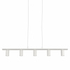 LUCY Linear Pendant-5, Flat White, GU10 LUCY Linear Pendant-5, Flat White, GU10