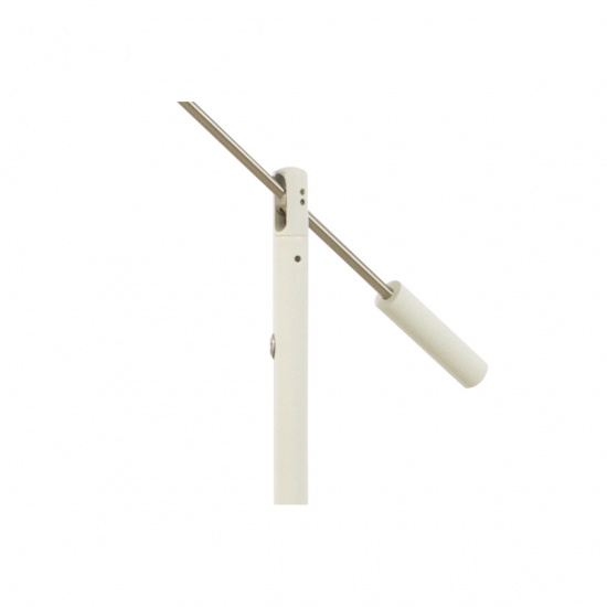 CADIZ golvlampa, vit/st�l