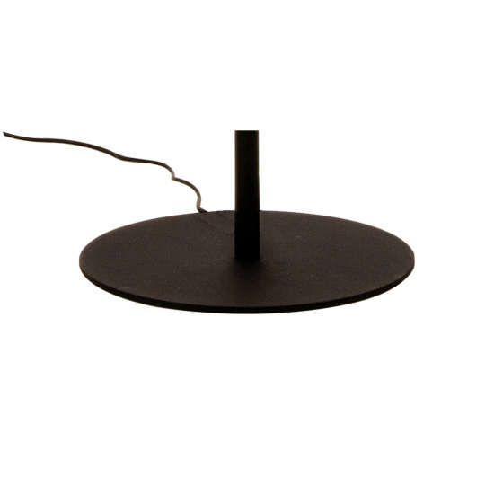 CADIZ golvlampa, svart/matt m�ssing