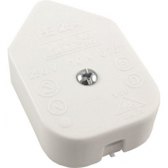 F�rgreningsbox, Vit, 1in+2ut