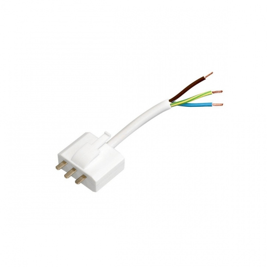 Takkontakt DCL, 20cm kabel Jordad