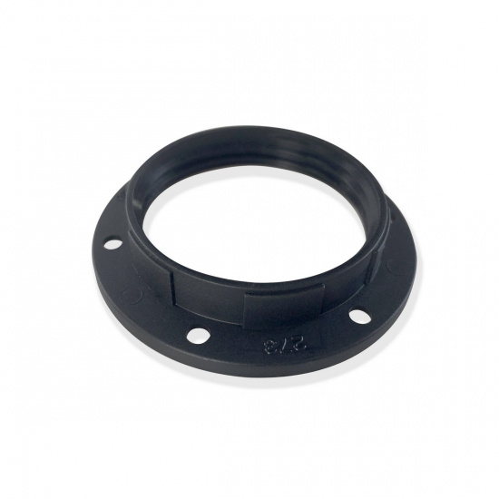 Sk�rmring E27, G�nga, sv, 40x2,5