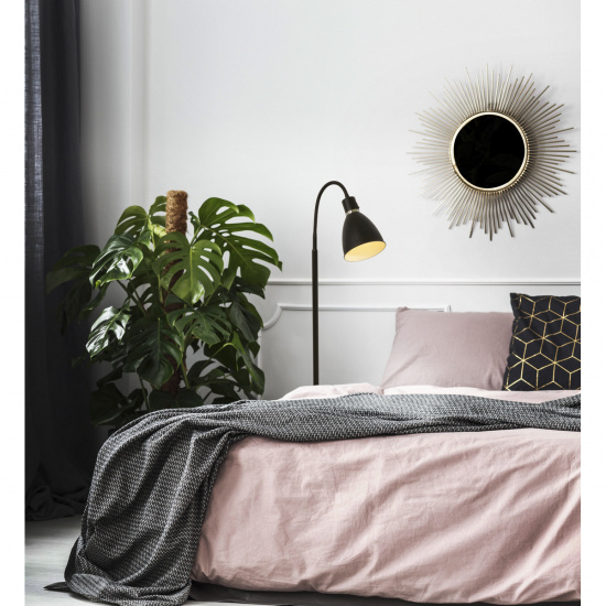 IDRE golvlampa, svart