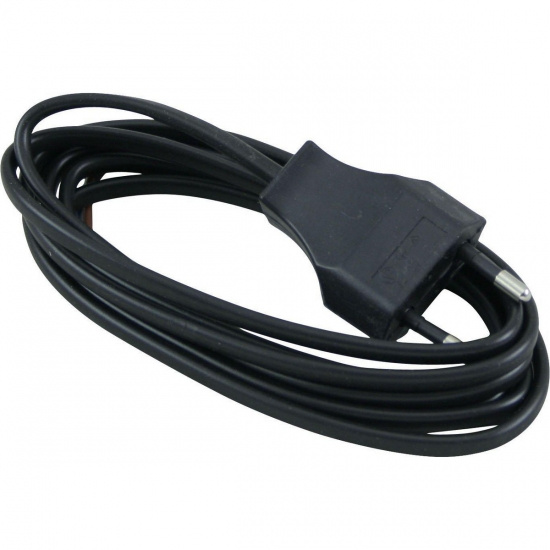 Sladdst�ll 2M, EU, Svart, Flat 2x0,75