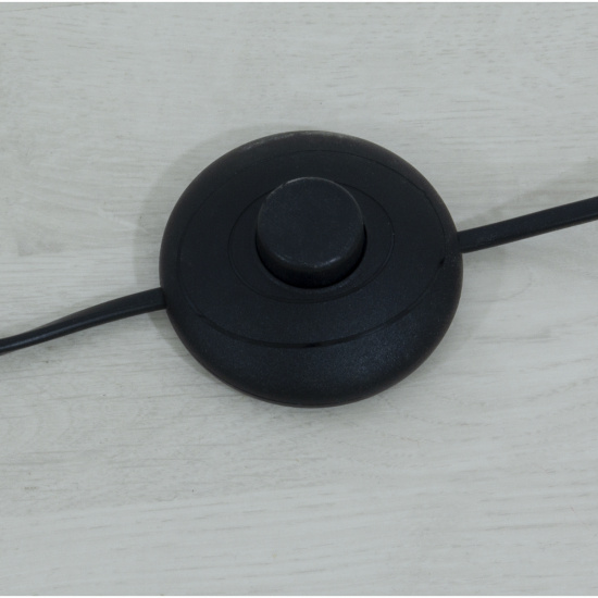 ATOM golvlampa 5-arm upp, svart/r�k