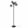 ATOM golvlampa 5-arm upp, svart/rök ATOM golvlampa 5-arm upp, svart/rök