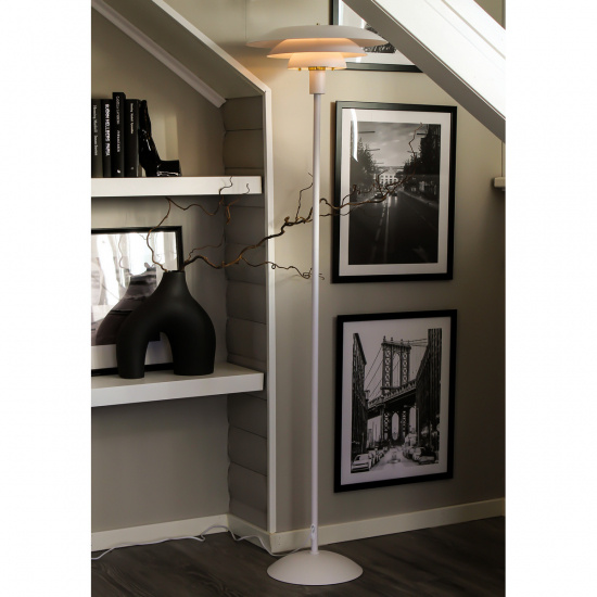 EPSILON golvlampa, vit