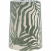 Annie Lampskärm Zebra grön 25cm