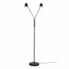 SANDNES golvlampa dubbel, svart/krom SANDNES golvlampa dubbel, svart/krom