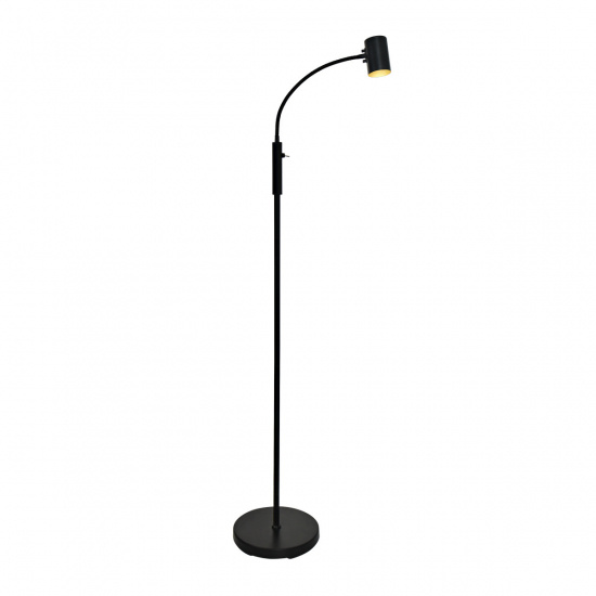 HUGIN golvlampa, svart