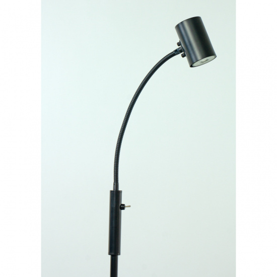 HUGIN golvlampa, svart