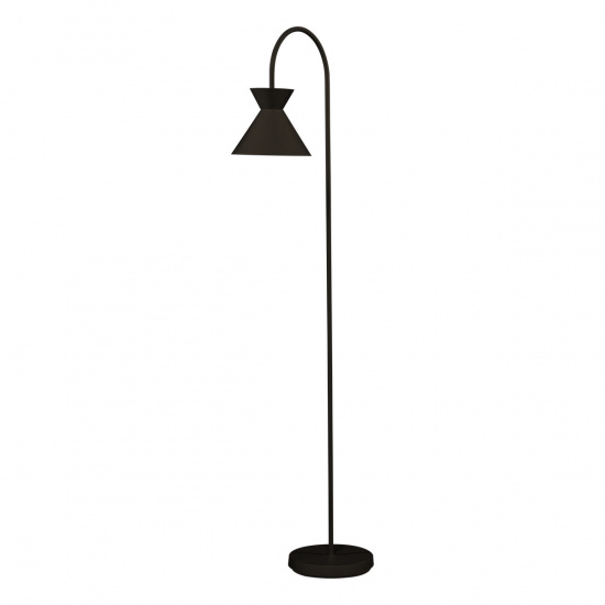 CONI Golvlampa, Svart - H�jd 143cm