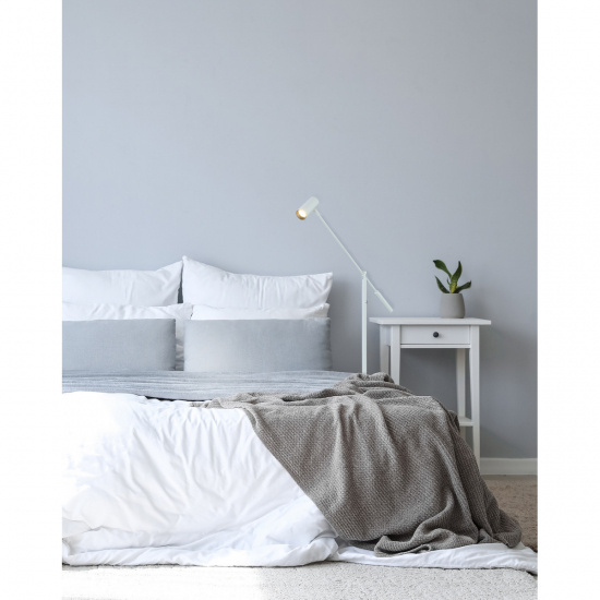 CONCORD Golvlampa, Vit - H�jd 130cm