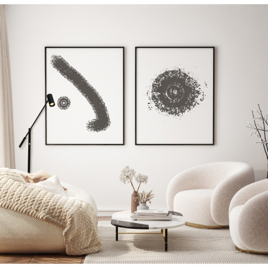 CONCORD Golvlampa, Svart - H�jd 130cm