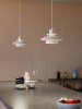 PRIMUS IV Pendant, Glossy White/Chrome, 28cm PRIMUS IV Pendant, Glossy White/Chrome, 28cm