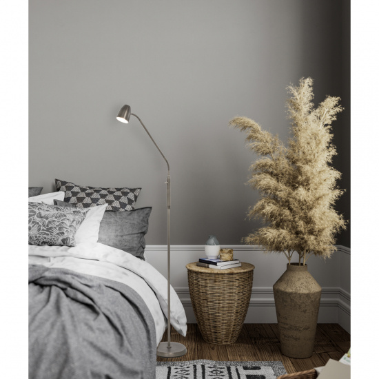 SANDNES golvlampa, tenn