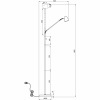 SANDNES golvlampa, tenn SANDNES golvlampa, tenn